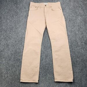 Tecovas Five-Pocket Comfort Jeans Mens 32x30 Beige Straight Denim Cowboy Casual